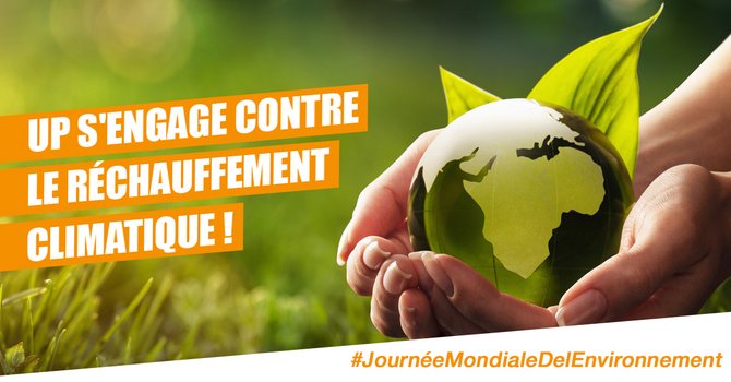 Up s'engage contre le réchauffement climatique